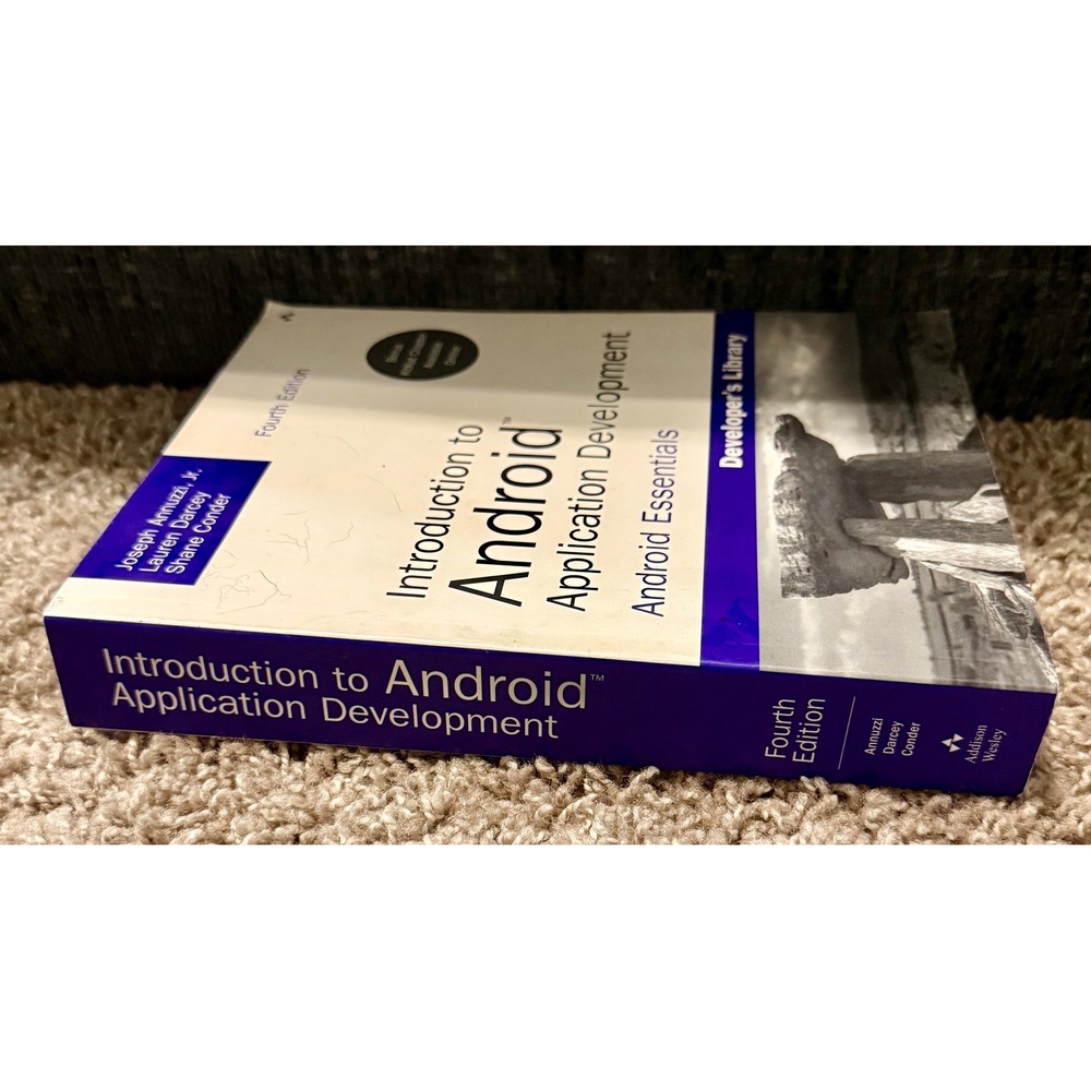 Addison-Wesley Introduction to Android Application Development 4th Ed White - Picture 5 of 6